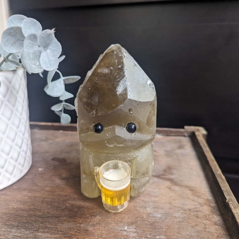 Smokey citrine crystal buddy